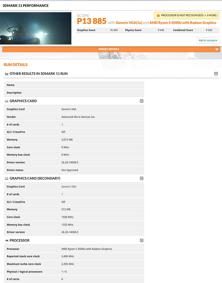 AMD Hardware 3DMark 11