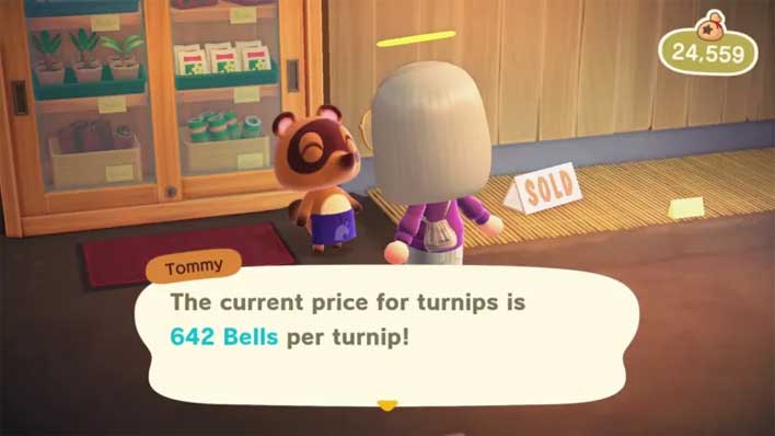 animal crossing switch sell price