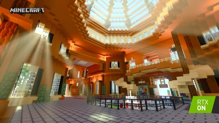 Immersive Realism Comes To Minecraft Through Ray Tracing From NVIDIA