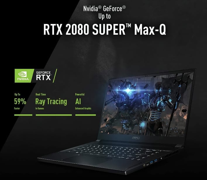 MSI GS66 Stealth Gaming Laptop Leaks With Core i9 10980HK And RTX