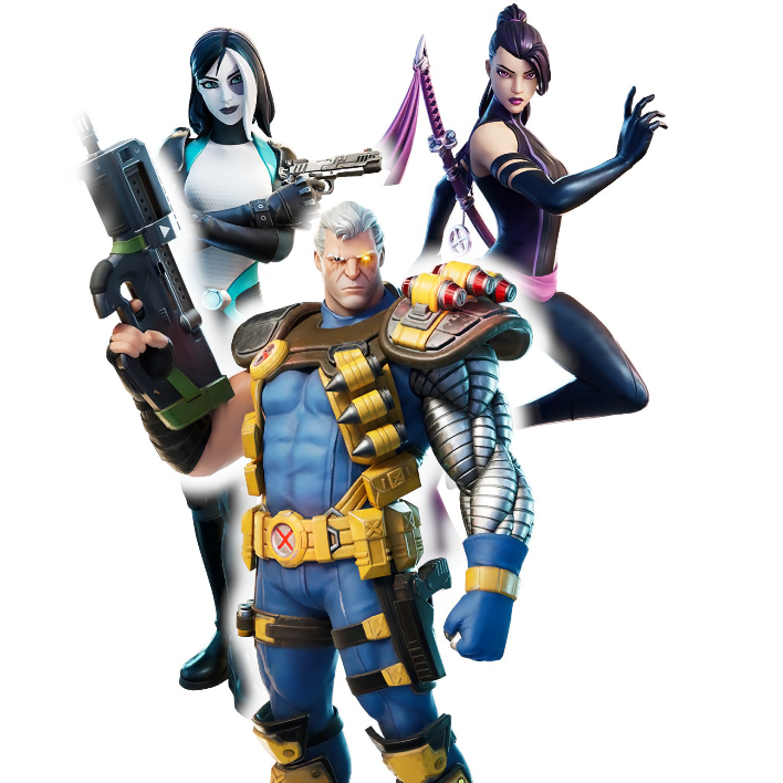 Check Out Leaked Cable And Psylocke Fortnite X Force Skins Incoming To Join Deadpool Hothardware