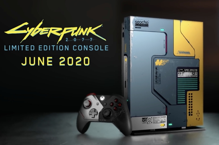 Microsoft's Cyberpunk 2077 Xbox One X Glows In The Dark ...