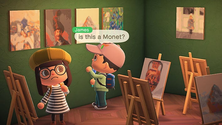 Here S How To Collect Rare Museum Art With Nooklink In Animal