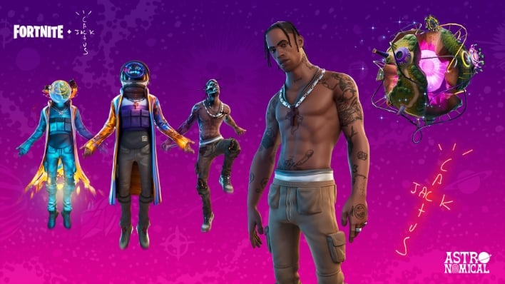 fortnite travis scott