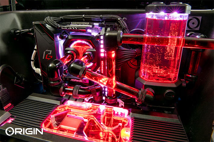 origin pc water cooling