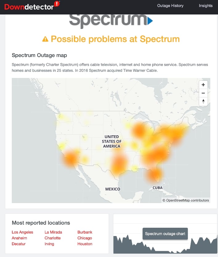 does spectrum tv carry one america news