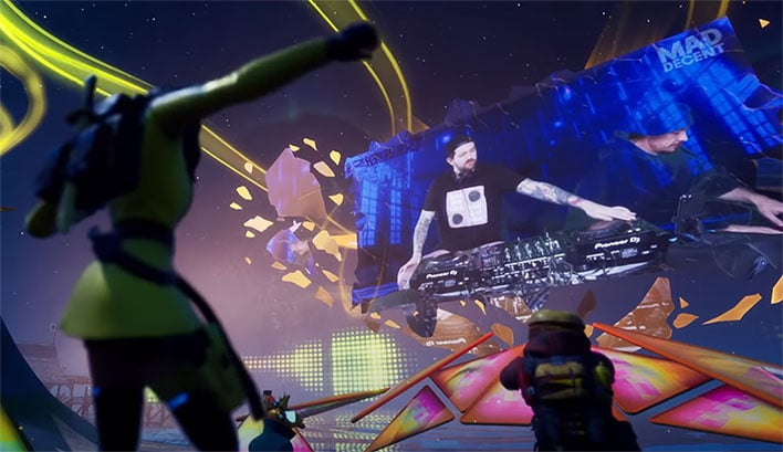 Fortnite Party Royale Concert Lets You Jam With Deadmau5, Steve Aoki And  Dillon Francis | HotHardware