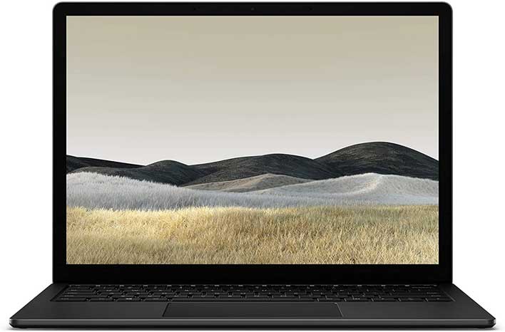 surface laptop 3 front