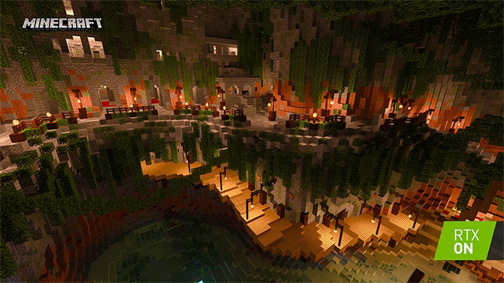 Minecraft RTX Beta Adds Two New Ray-Traced Worlds