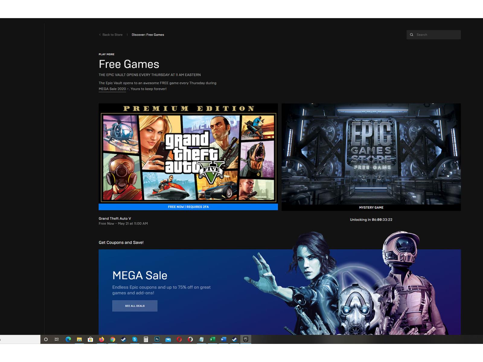 Want free games on Epic Games Store? Now, that will require 2FA