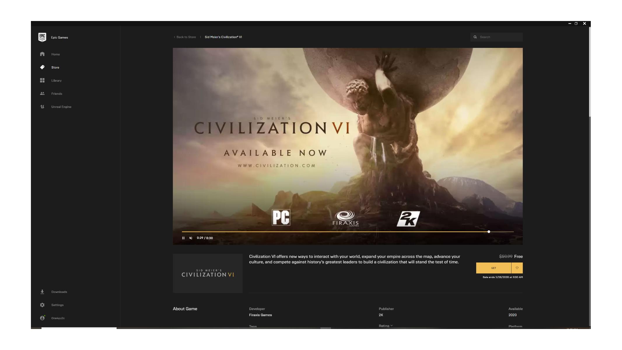 Epic Games Store free games: Civilization VI replacing GTA 5? Download  update time, Gaming, Entertainment