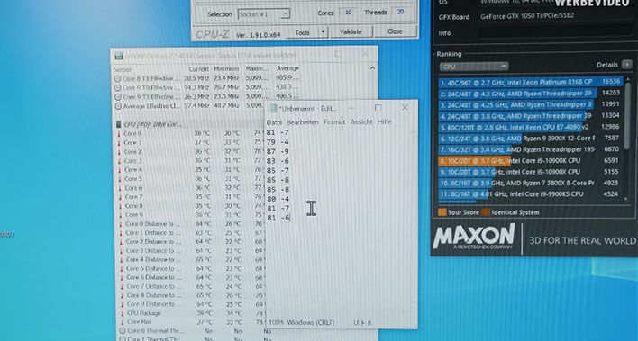 Intel Core i9-10900K der8auer De-Lidding Reveals Accurate Die-Size  Measurements