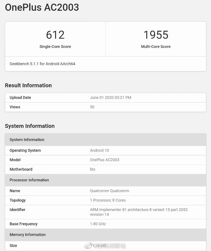 Snapdragon 765g online