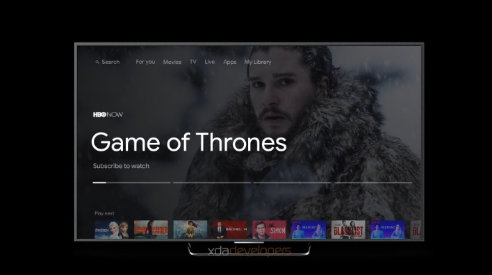 Android TV New UI 1