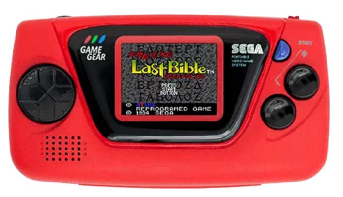 Sega Game Gear Micro Gaming Portable comes with 4 built-in games