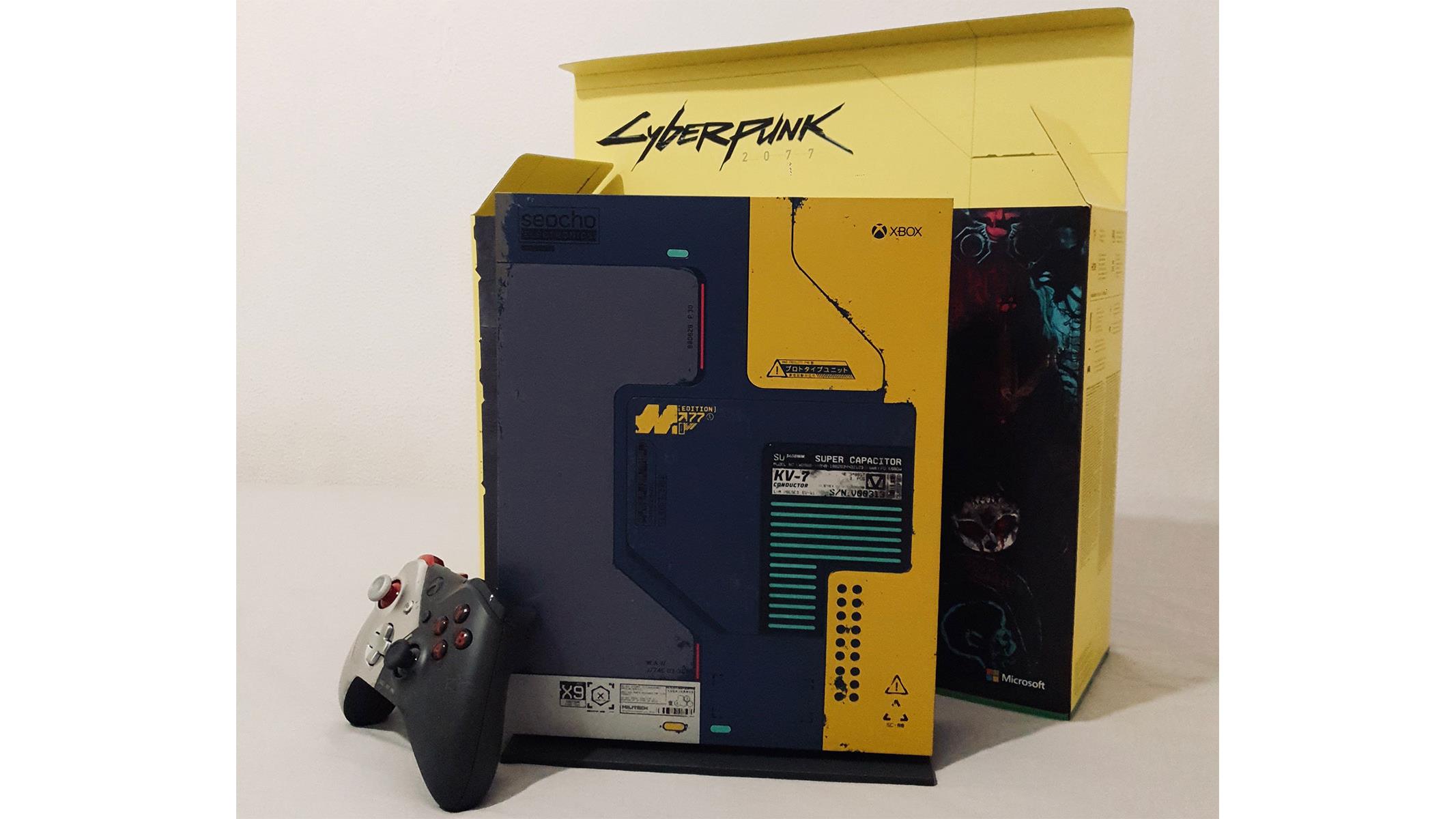cyberpunk 2077 xbox one x special edition