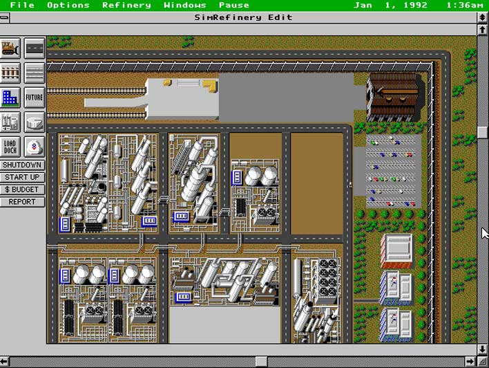 simrefinery game