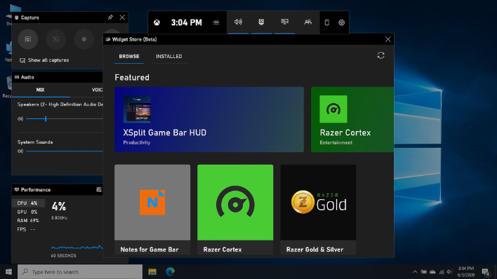 Microsoft Announces new Widgets for Xbox Game Bar on PC