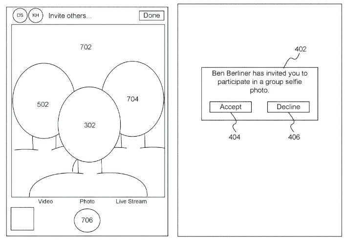 apple synthetic group selfies
