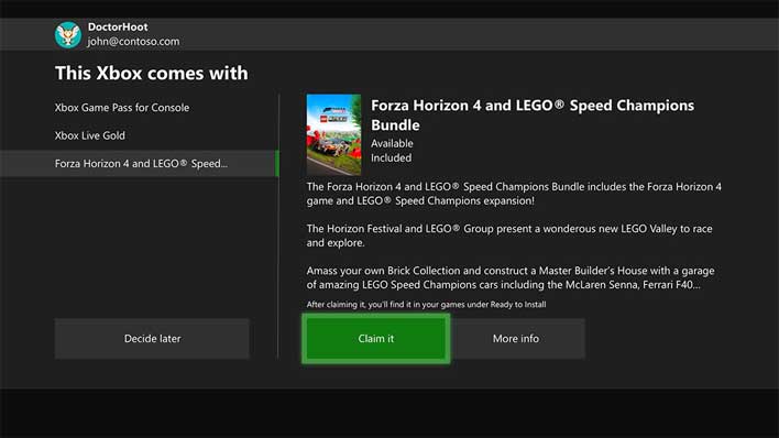 Modderig Rafflesia Arnoldi logboek Microsoft Makes It Easier To Redeem Free Games And Subscriptions On Xbox  One With This Feature | HotHardware