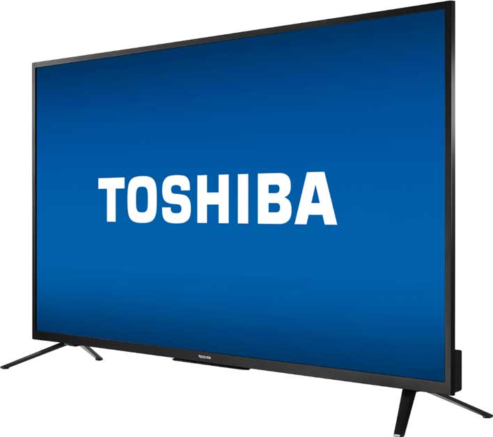 toshiba tv angle