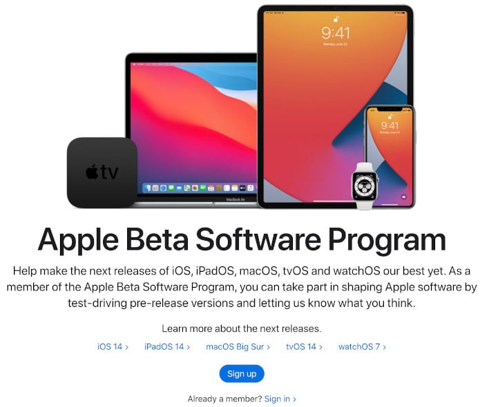 apple beta