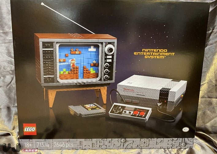 lego super mario nes set