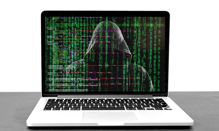 hacker laptop