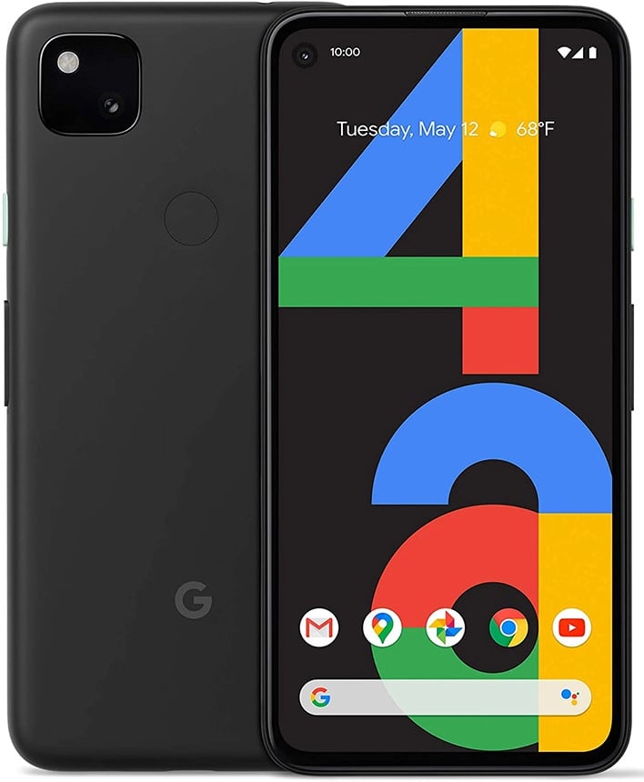 Pixel 4a Front Back