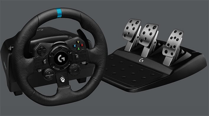 Logitech G923 Game Steering Racing Simulator. Shifter + Wheel +