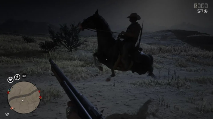 red dead online broken horse
