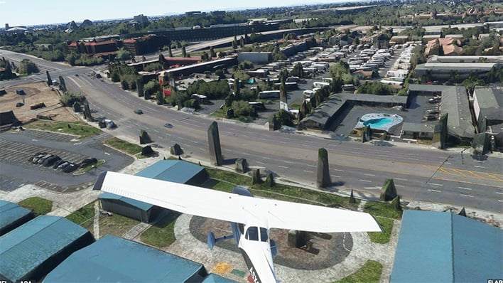 Microsoft Flight Simulator Palm Trees