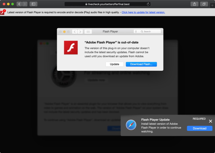 should i download flash player on my mac