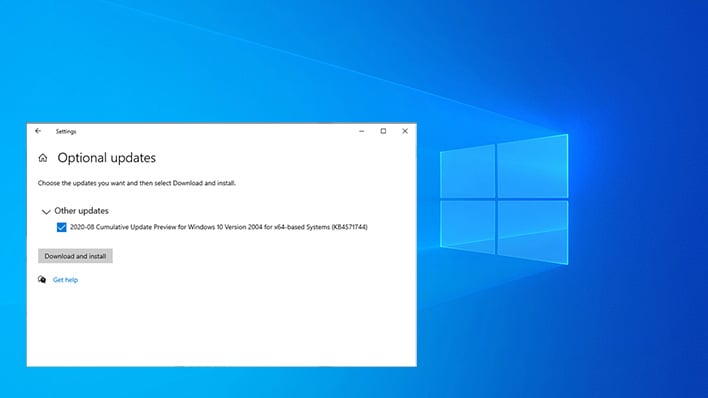 Windows 10 Optional Updates