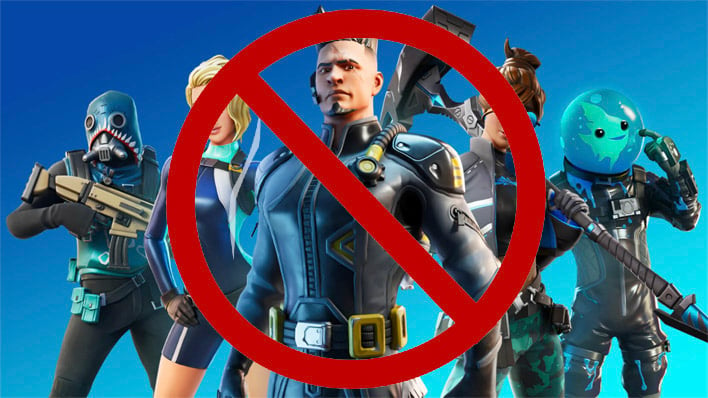 no fortnite