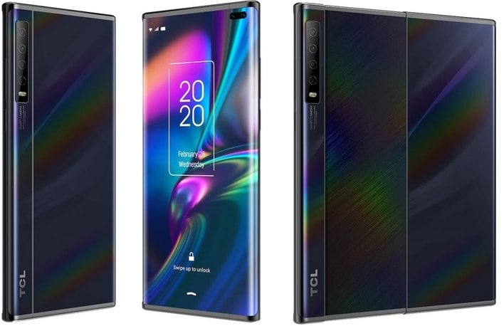 tcl sliding display