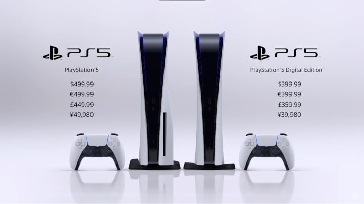 PS5 pricing