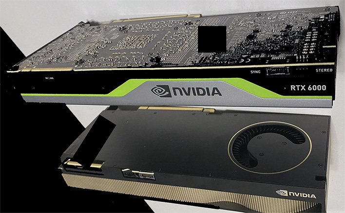 NVIDIA Quadro RTX A6000 Ampere Card 