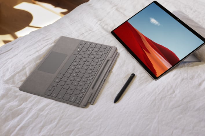 Roman Schotel rustig aan Microsoft Surface Pro X Gains SQ2 CPU Upgrade And 15-Hour Battery, $549  Surface Laptop Go Debuts | HotHardware