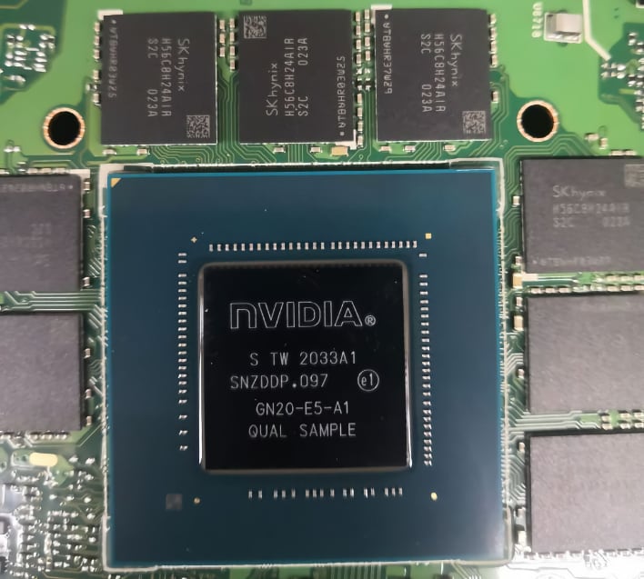 Alleged NVIDIA GeForce RTX 3070 Mobile Ampere GPU Leaks