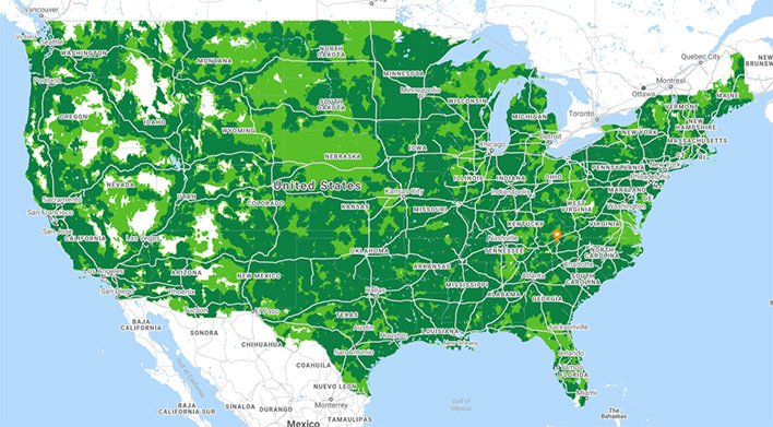 samsung coverage map