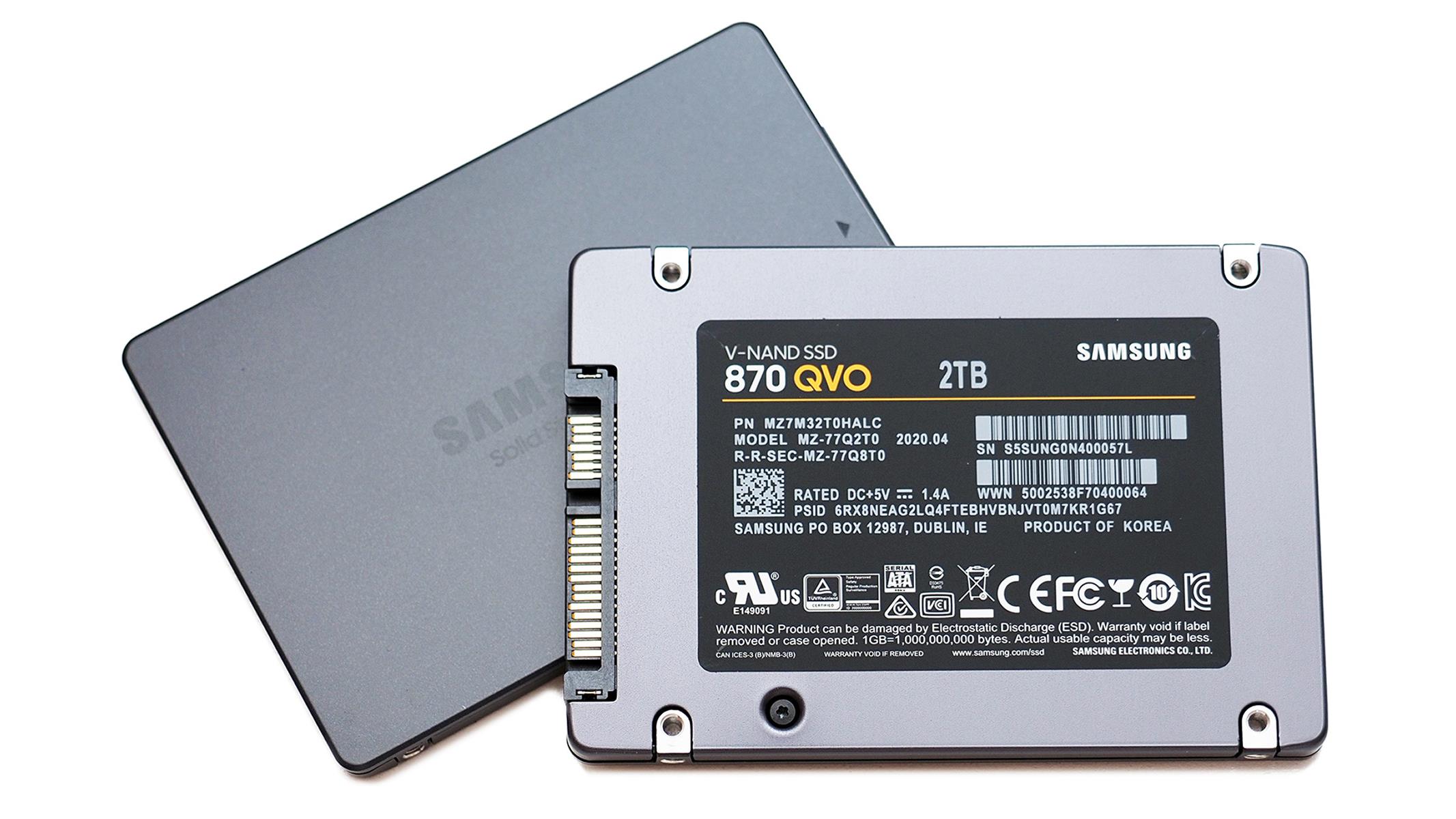【新品未使用】SAMSUNG SSD 870QVO MZ-77Q1T0B/IT