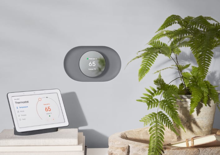 google enabled thermostat