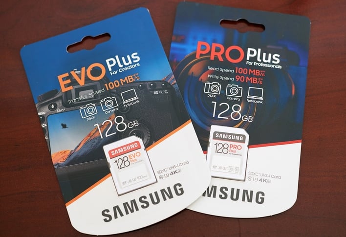 samsung evo and pro sd cards 1