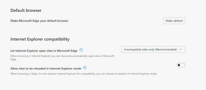 IE compatibility