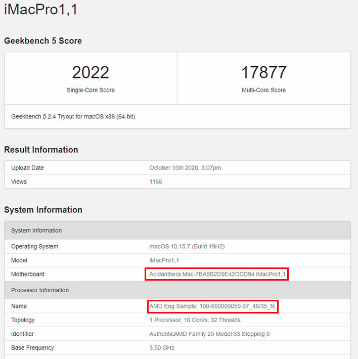 Geekbench ryzen 9 discount 3900x