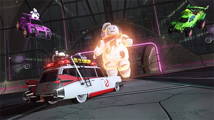 Rocket League Haunted Hallows Ghostbusters
