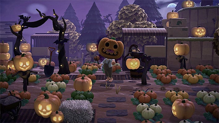 Animal Crossing: New Horizons Halloween Theme