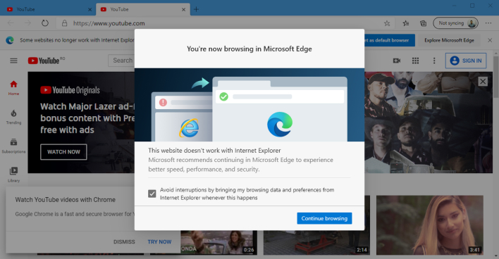 Microsoft Edge 87