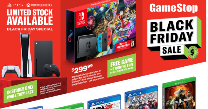 Black Friday: Switch, PS5, PS4, Xbox Series X